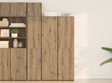 Highboard 2 pcs Artisan Oak 70 x 42.5 x 185 cm 3365592