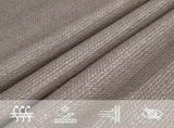 Sunshade Sail 160 g/m Rectangular Light Grey 3x5 m HDPE 4001986