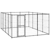Outdoor Dog Kennel Steel 14.52 m 3082313