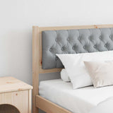 Headboard Other Brown and light grey 200 cm Solid pine wood 878989
