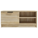 TV Cabinet Sonoma Oak 80x35x36.5 cm Engineered Wood 811472