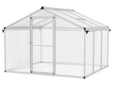 6 x 6ft Aluminium Frame Greenhouse T3398P318753