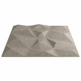 Wall Panels 24 pcs Concrete Grey 50 x 50 cm XPS Foam 42046036