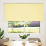 ZNTS Roller Blind Blackout Yellow 155x175 cm Fabric Width 151.6 cm Polyester 4012075