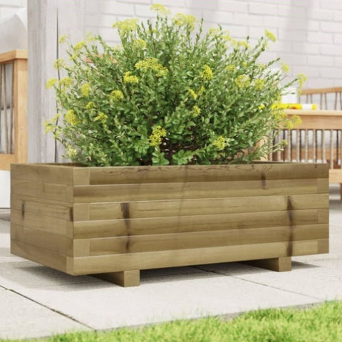 ZNTS Garden Planter 70x40x26.5 cm Impregnated Wood Pine 847332