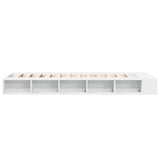 Bed Frame without Mattress White 100x200 cm 3280510