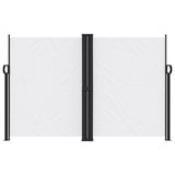 ZNTS Retractable Side Awning White 160x600 cm 4004631