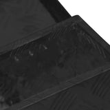 Storage Box Black 50x15x20.5 Aluminium 152247