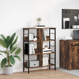 Bookshelf Smoked Oak 82 x 32 x 112 cm Engineered Wood 883990
