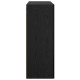Wall-Mounted Cabinet 2 pcs Black Oak 69.5 x 34 x 90 cm 3394574