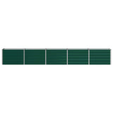 Raised Garden Bed Green 400 x 40 x 55 cm Galvanized steel 8006276