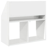 Kids Bookshelf High Gloss White 72.5 x 29.5 x 69 cm 892383