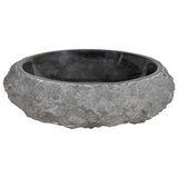 Sink 40x12 cm Marble Black 142776