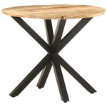 ZNTS Side Table 68x68x56 cm Solid Mango Wood 320659