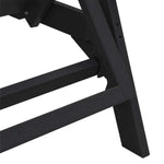 Garden Lounge Furniture 3 pcs Black 38 x 38 x 46cm Polyethylene 3335856