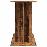 Aquarium Stand Old Wood 80x35x60 cm Engineered Wood 857272