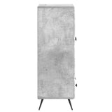 Sideboard Concrete Grey 66 x 34.5 x 95 cm Engineered Wood 895588
