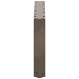 Coffee Table Legs U-Shaped 2 pcs Natural Steel 70x cm Steel 4013147