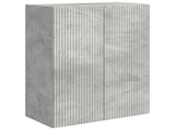 TV Wall Cabinet Set Wall-mounted 6 pcs Concrete Grey 3408955