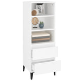 Highboard White 40x36x110 cm Engineered Wood 821244
