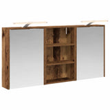 Bathroom Cabinet Set 3 pcs 126 x 16 x 62.5 cm Engineered wood 3403838