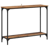 Console Table Old wood 101 x 30.5 x 75 cm Engineered wood 883516