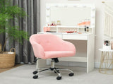 46-56 cm Teddy Fleece Office Chair - Pink T3398P377438