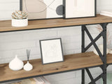 Console Table Artisan Oak 156 x 28 x 80.5 cm Engineered Wood 882785