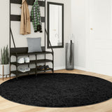 Rug OVIEDO Short Pile Black 200 cm 375569