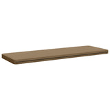 2-Piece Bench Cushions VUGHT 2 pcs 100% Polyester Taupe 952033