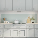 Kitchen Backsplash 2 pcs White 100 x 50 cm Tempered Glass 3415423