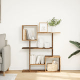 Room Divider Bookcase Old Wood 92x29x112 cm Engineered Wood 858127