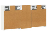 Bathroom Cabinet Set 3 pcs 80 x 10.5 x 50 cm Engineered wood 3403648