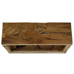 ZNTS Coffee Table 90x50x30 cm Genuine Teak Brown 244558