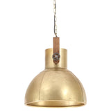 Industrial Hanging Lamp 25 W Brass Round 40 cm E27 320532