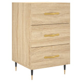 Bedside Cabinet Sonoma Oak 40x40x66 cm Engineered Wood 827639