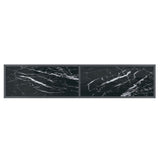 Console Table Black 160x35x75.5 cm Tempered Glass 331701