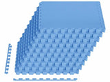 Floor Mats 50 pcs Blue 18 m EVA Foam 42040730