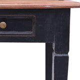 Writing Desk with Drawers 90x50x101 cm Solid Mahogany Wood 283910