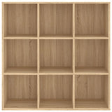 Bookcase Sonoma Oak Engineered wood Medium Bookcase Rectangular 801128