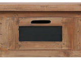 TV Cabinet with 3 Drawers 120x30x40 cm Solid Mahogany Wood 283913