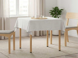 Table Cloth 5 pcs Rectangular White 140 x 140 cm 42040448
