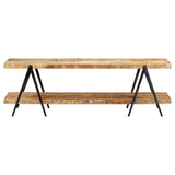 TV Cabinet 160x40x50 cm Solid Mango Wood 247885