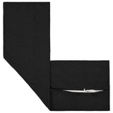 Cushion with Pillow HOUTEN 2 pcs Black Faux Linen 934266