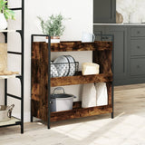 Kitchen Trolley Smoked Oak 70x30x82 cm Engineered Wood 842318