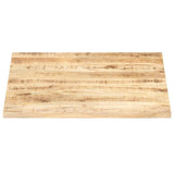 Table Top Solid Mango Wood 25-27 mm 80x80 cm 286030
