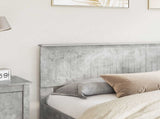 Headboard Concrete Grey Engineered wood 888389
