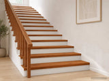 Stair Tread 2 pcs 80 x 30 x 2 cm Brown Solid Oak Wood 3449280