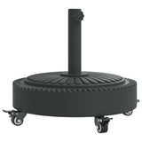 Parasol Base with Wheels for 38 / 48 mm Poles 27 kg Round 4007982