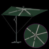 Umbrella Green 294 x 200 x 270 cm Polyester and Aluminium 42003392